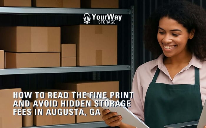How to Read the Fine Print and Avoid Hidden Storage Fees in Augusta, GA