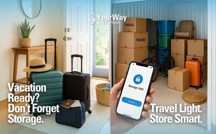 Vacation Prep? Don’t Forget Self Storage