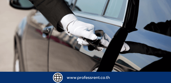 พนักงานขับรถผู้บริหาร ทำไมองค์กรควรใช้บริษัทจัดหา  | โปรเฟส เร้นท์