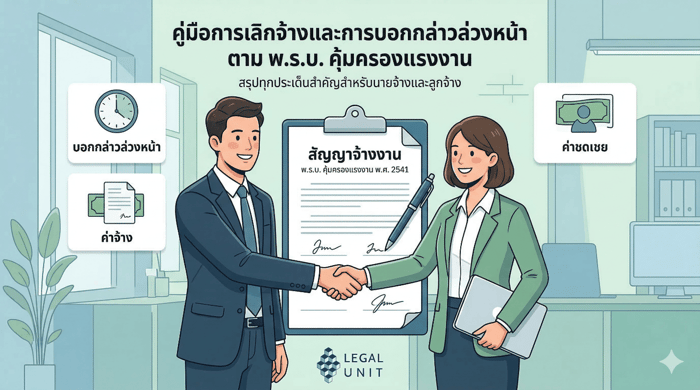 คู่มือการบอกกล่าวล่วงหน้ากรณีเลิกจ้างพนักงาน สิทธิที่ลูกจ้างต้องได้ และหน้าที่ที่นายจ้างต้องทำ
