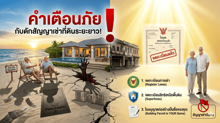 ⚠️เมื่อฝันวัยเกษียณกลายเป็นฝันร้าย เพราะมิจฉาชีพในคราบนักลงทุนอสังหาฯ