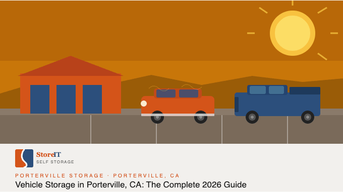 Vehicle Storage in Porterville, CA: The Complete 2026 Guide