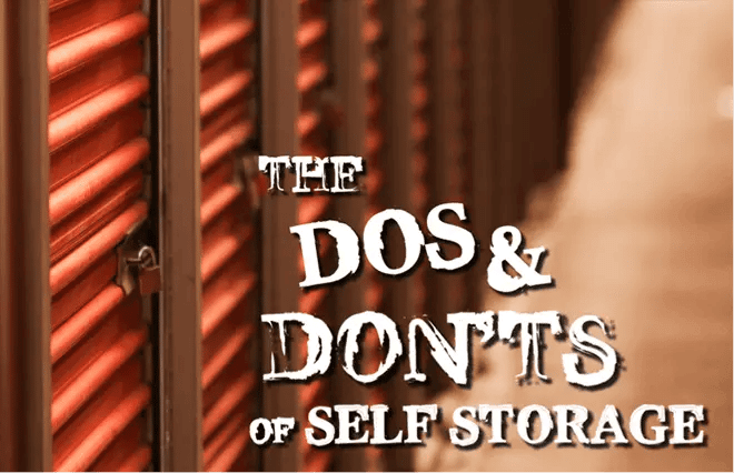 What Can I Store? The Dos and Don’ts of Self Storage - Safeguard Self Storage