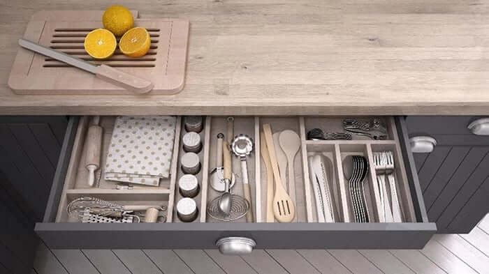 Keeping Your Kitchen Drawers Organized, From Spatulas to Spoons - Safeguard Self Storage