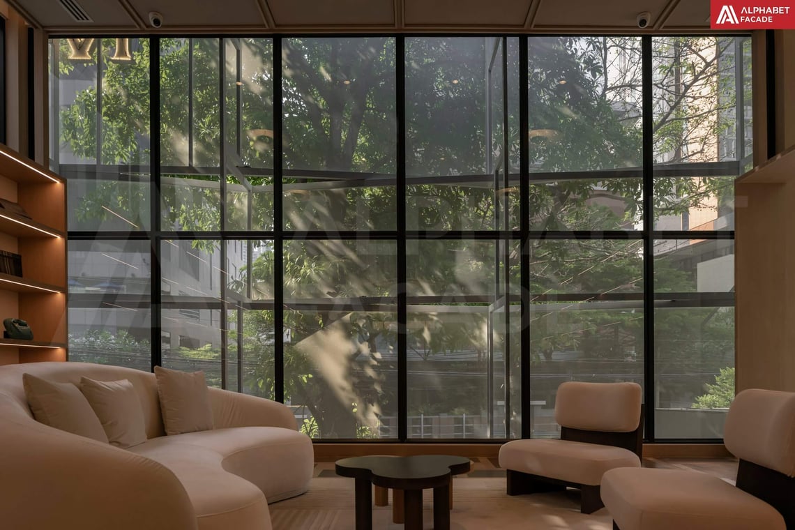 ฟาซาดแบบโปร่ง (Perforated Facade)