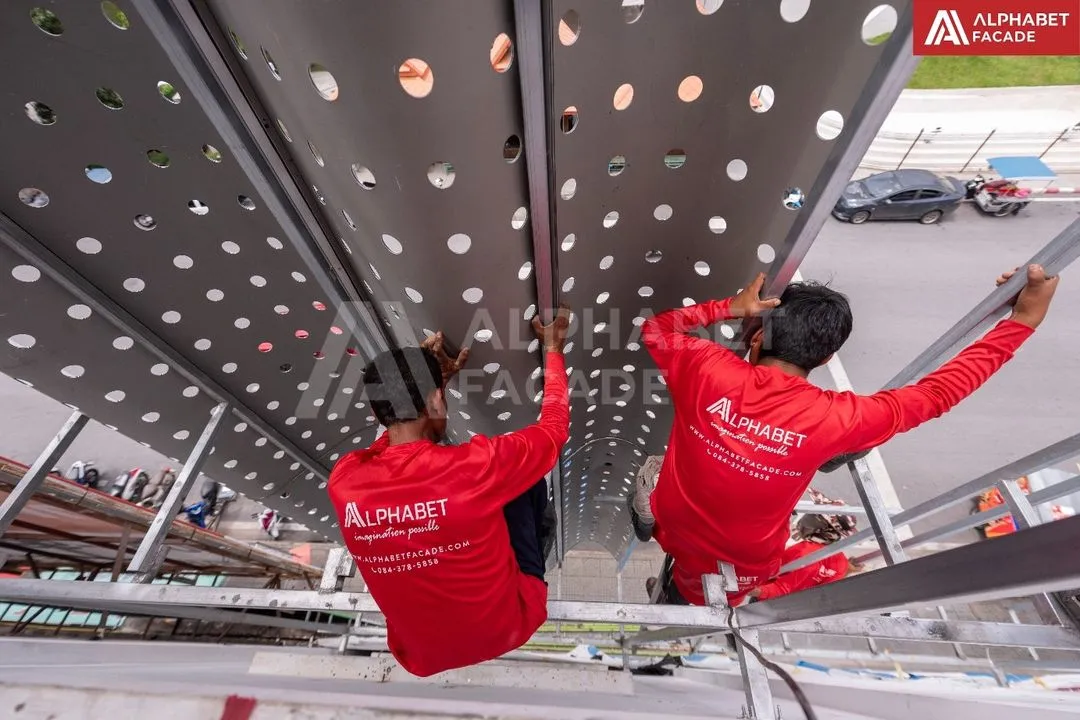 ฟาซาด อลูมิเนียม, ออกแบบหน้ากากอาคาร