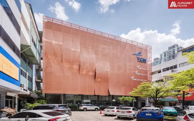 Carpets Inter, ออกแบบ Facade