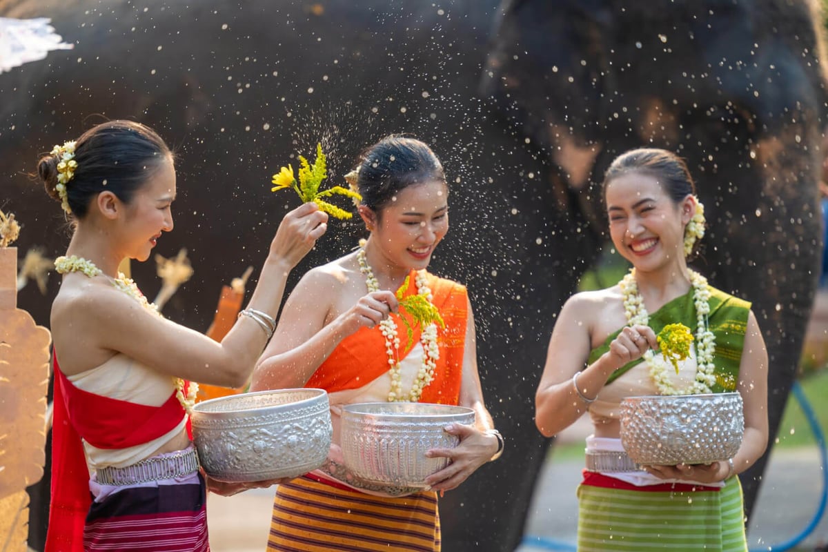 Lace and the Songkran Tradition Blending Traditional Thai Art with Contemporary Fashion