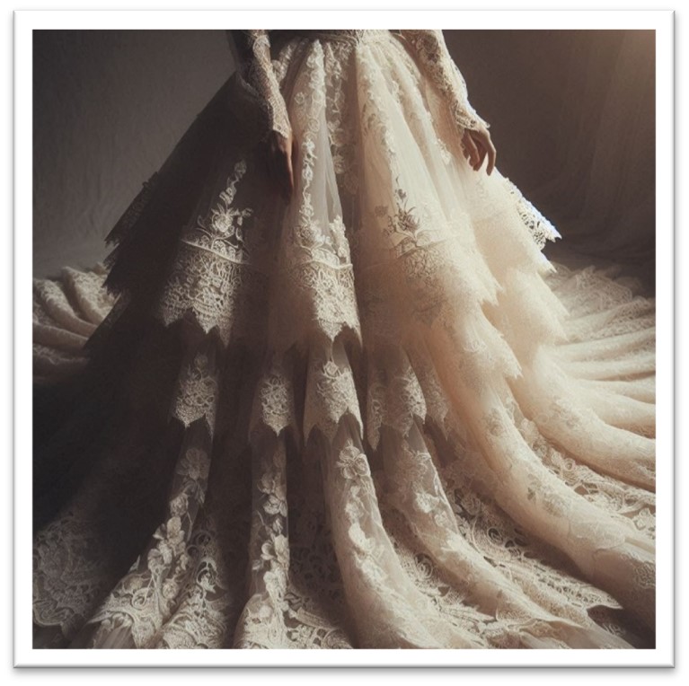 Embroidery fabric, Lace fabric