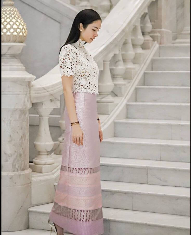 Lace and the Songkran Tradition Blending Traditional Thai Art with Contemporary Fashion
