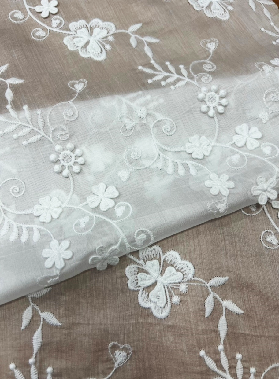 Cotton remains an excellent choice for traditional garments, casual wear, and designs where cost-effectiveness is a priority. It pairs well with lace characteristics