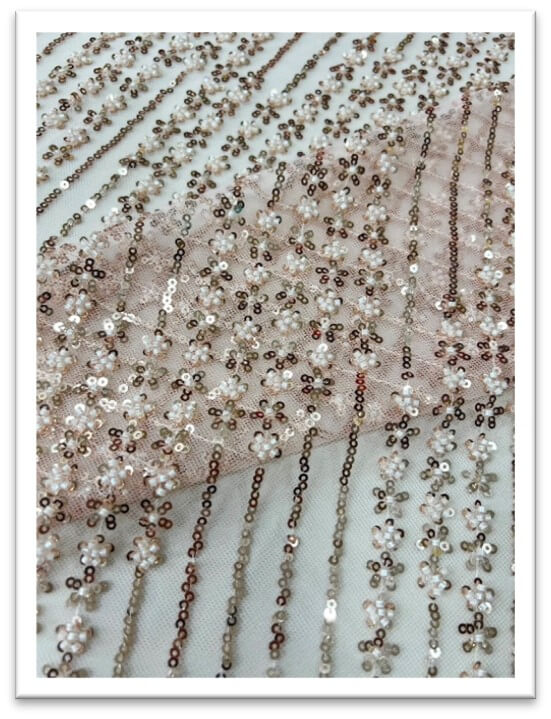 Embroidered Tulle