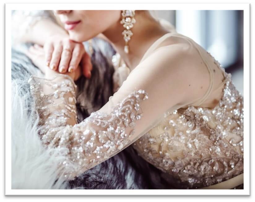 Embroidered Tulle