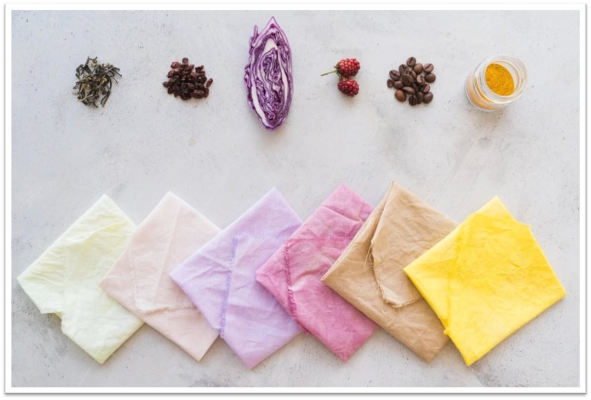 Pastel-dyed lace from United Lace’s sustainable line offers style with safety.
