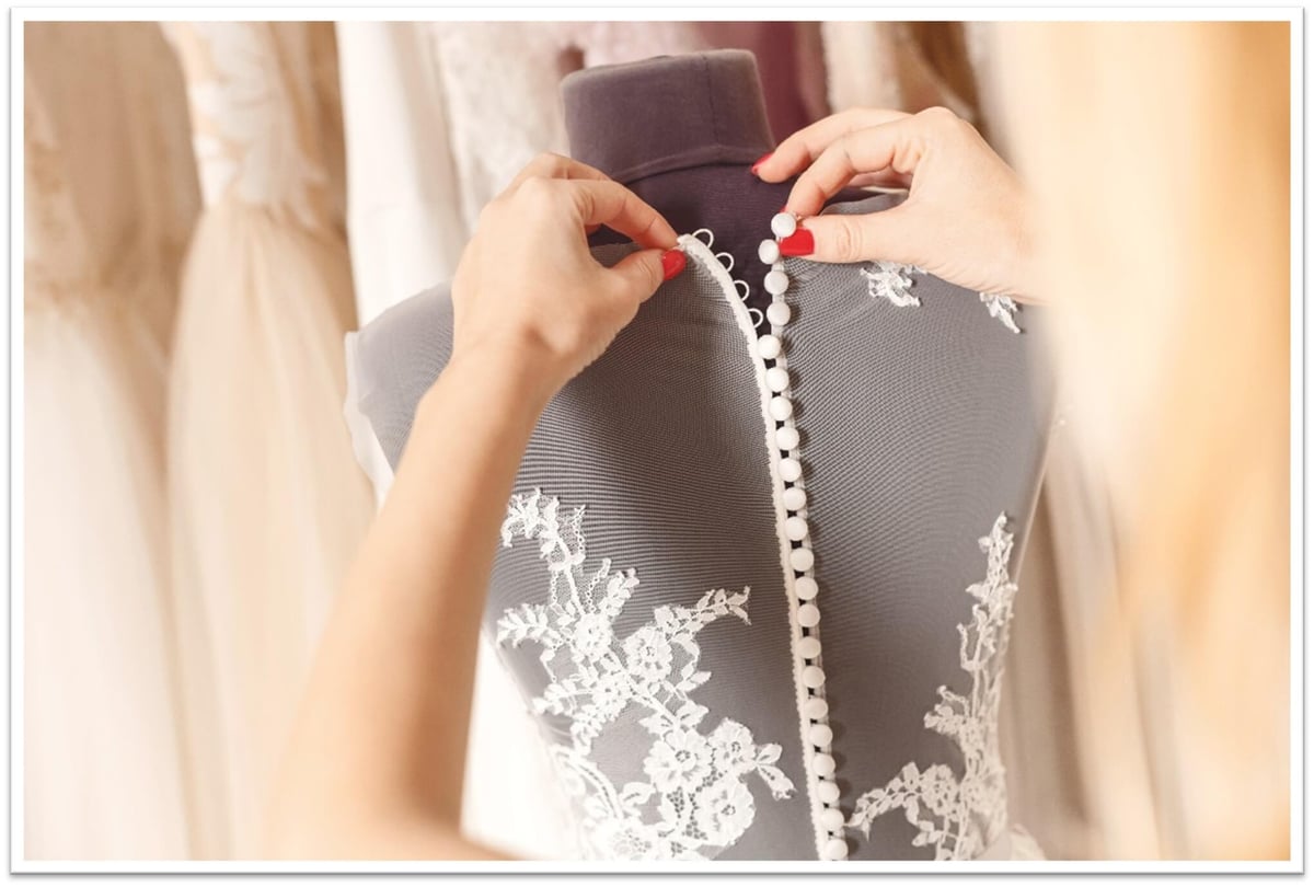 Stiffer embroidered tulle = sharp silhouettes, editorial pieces.