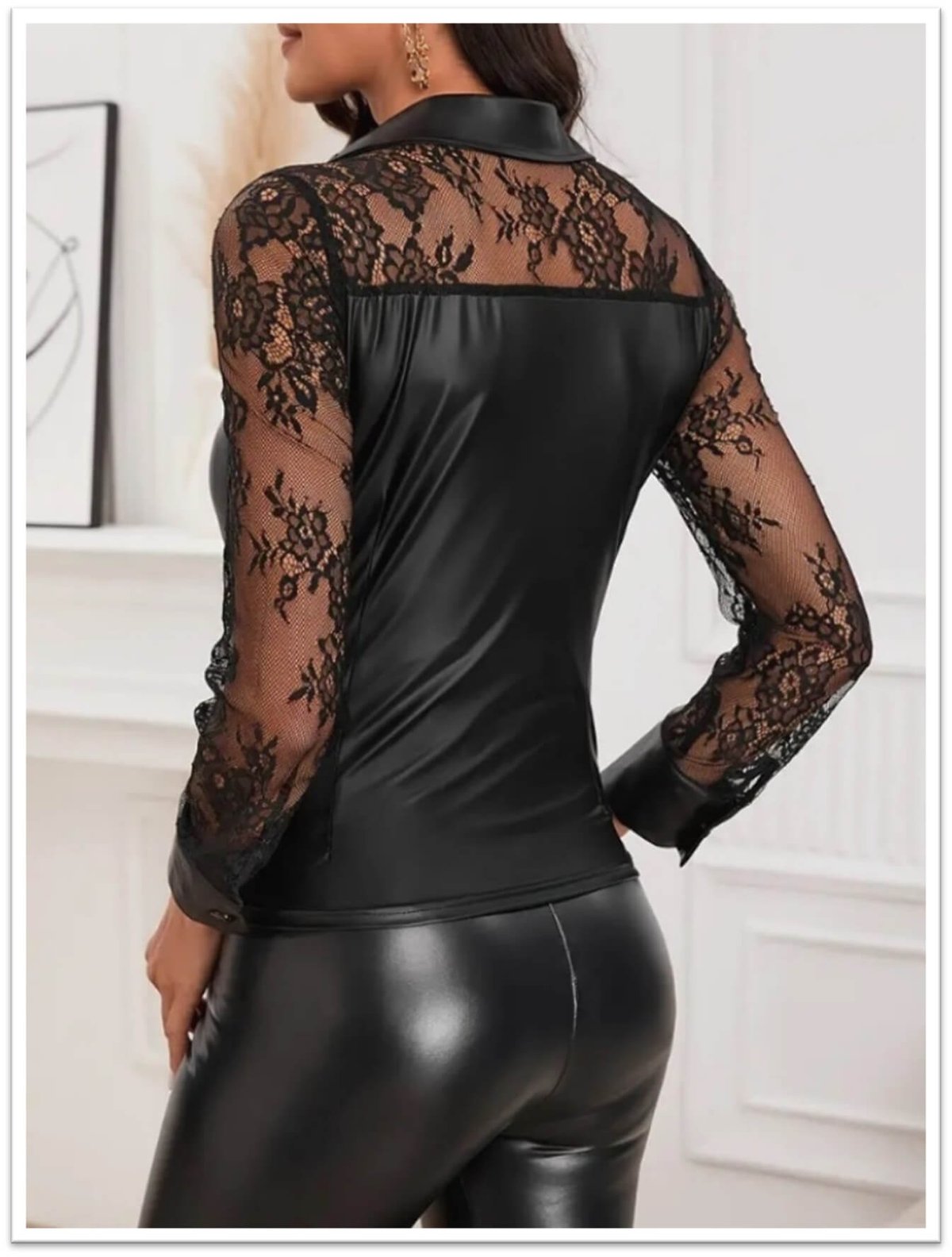 Mix with matte fabrics like denim or satin for edgy contrast.