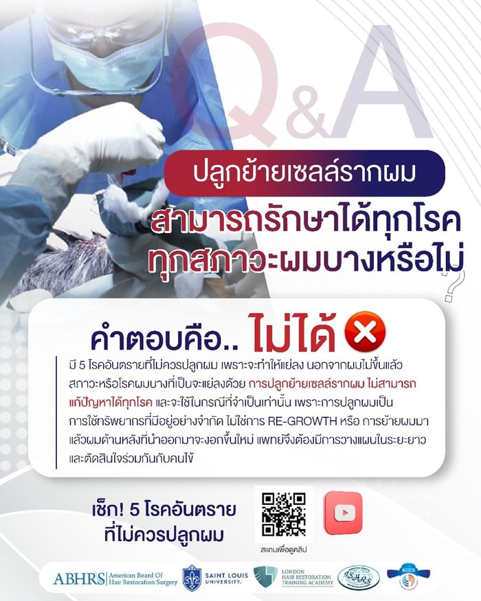 ผมร่วง ผมบาง มีวิธีการรักษาแบบไหนบ้าง?