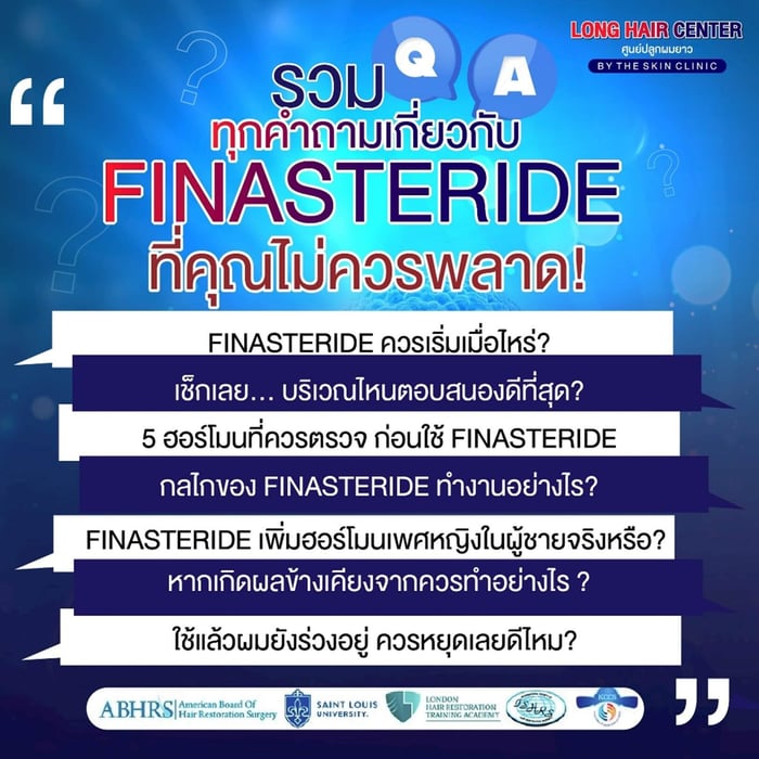 กำลังมองหาวิธีรักษาผมบาง ที่ได้ผลอยู่ใช่ไหม? คุณอาจจะเคยได้ยินชื่อยา Finasteride มาบ้างแล้ว ไม่ว่าจะจากเพื่อน หรือแม้แต่คำแนะนำจากคลินิกรักษาผมร่วงผมบางต่างๆ