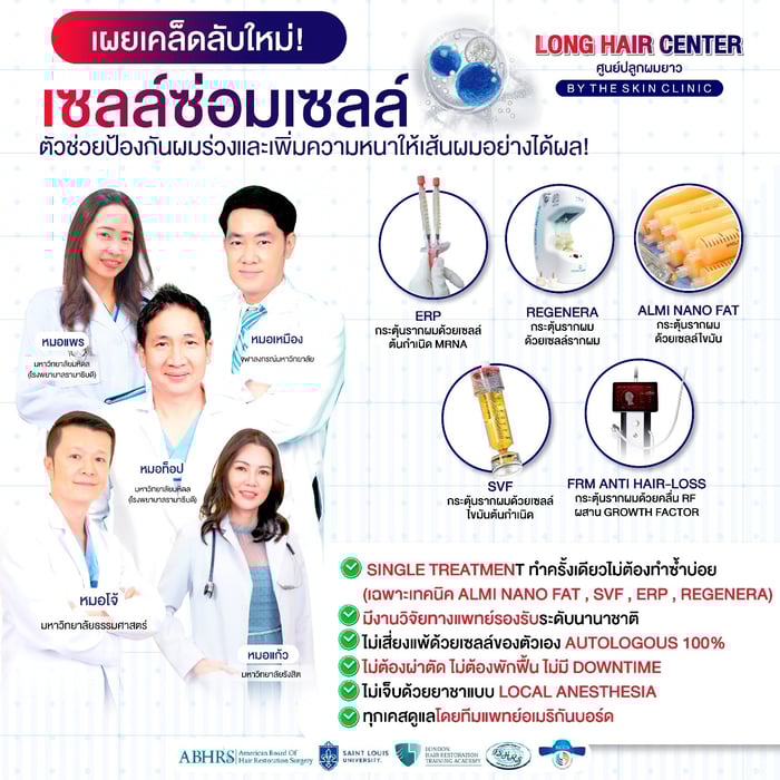 การใช้เทคนิค Regenera Activa ผสานกับเทคนิค ALMI Nano Fat ช่วยกระตุ้นการงอกใหม่ของเส้นผม ฟื้นฟูให้เส้นผมเดิมแข็งแรงมากขึ้น เส้นผมหนาขึ้น เป็นเหตุผลที่ว่า ทำไมเคสนี้สามารถปลูกผมให้มีความหนาแน่นสูงได้ เมื่อปลูกผมไปแล้ว เส้นผมเดิมมีความเข้ากันกับเส้นผมใหม่ ผลลัพธ์ที่ได้จึงมีความแน่น หนา ถี่ อย่างเป็นธรรมชาติ
