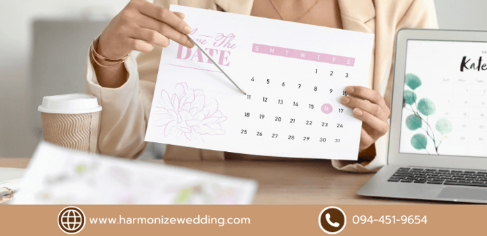 Trend การจัดลำดับเวลา wedding sequence ปี 2024