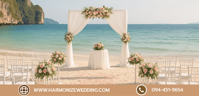 Top 5 Romantic Beach Wedding Locations in Thailand