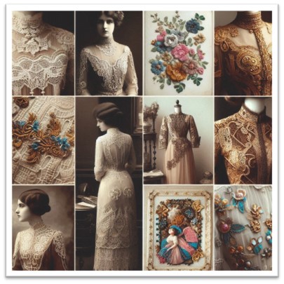 ร้านขายผ้าลูกไม้ สําเพ็ง, ผ้าลูกไม้ สําเพ็ง 