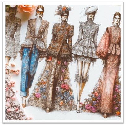 จำหน่ายผ้าลูกไม้ ราคาส่ง, Cotton lace fabric