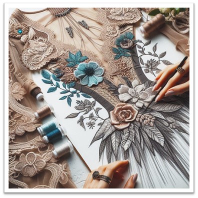 ขายผ้าลูกไม้, ร้านขายผ้าลูกไม้ สําเพ็ง