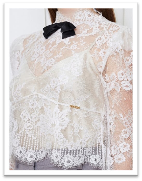 Fancy lace fabric, Cotton lace fabric