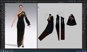Virtual Sampling for Fashion Collections: CAD tools allow for digital draping — placing lace patterns onto virtual garments. Designers can see how lace behaves on dresses, sleeves, or veils, enhancing creativity and eliminating guesswork.
