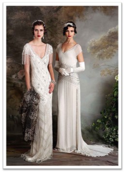 Wedding Dresses 1920s – 1950s: The Era of Intricate Lace and Glamour