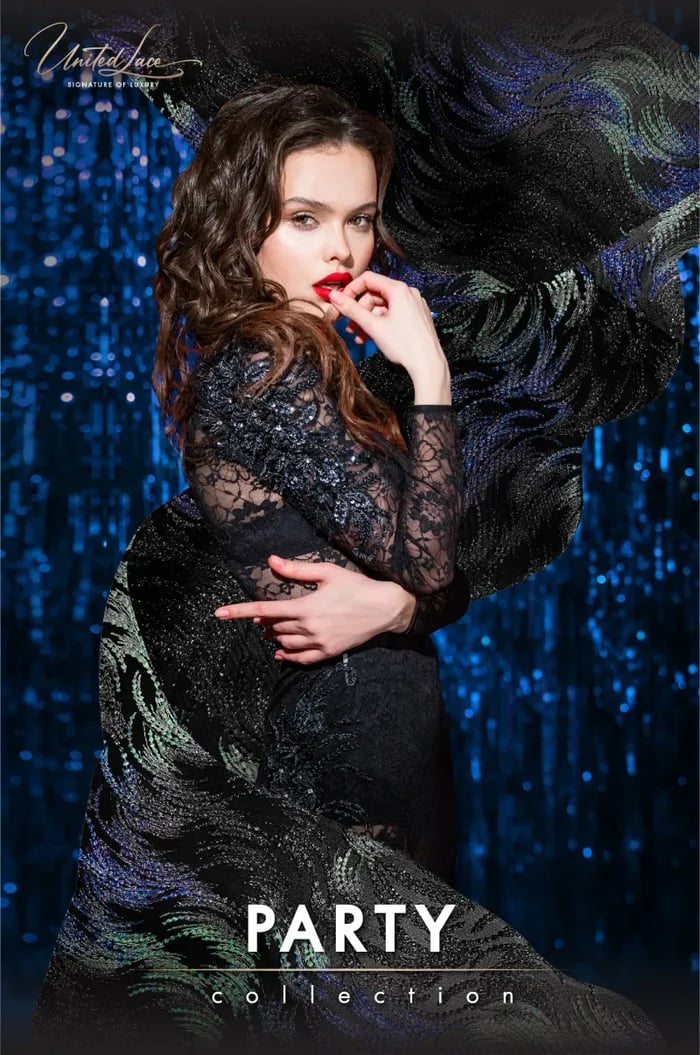 ขายผ้าลูกไม้, Fancy lace fabric