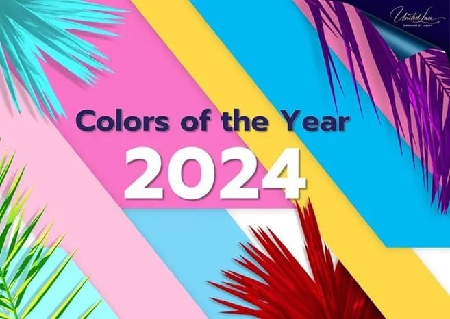 Here it is! 7 Trending Colors of the Year 2024