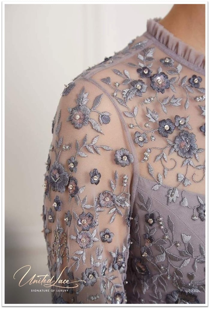 3D Floral Tulle Lace