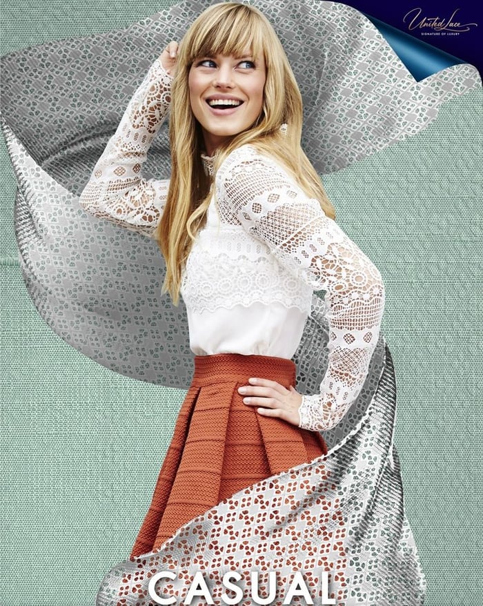 This type of Lace usually features simple and comfortable designs that don't look overly formal.