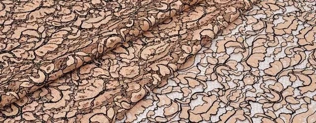 Either hand-made or machine-made, almost all types of lace are an openwork fabric.