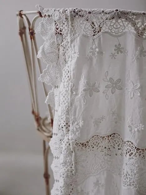 "Panel Lace" โดยทั่วไปหมายถึงผ้าลูกไม้หรือขอบลูกไม้ที่ออกแบบเป็นแผง หรือส่วนต่าง ๆ แผงลูกไม้เหล่านี้จะมีลวดลายเฉพาะ