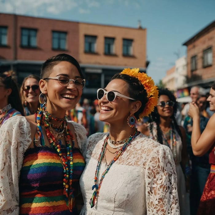 Before we talk about lace for pride, Pride Month explodes with vibrant colors, a testament to the diversity and love within the LGBTQ+ community