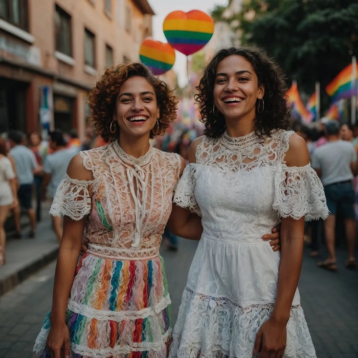 Embroidery fabric allows you to incorporate intricate details and messages that celebrate your identity in a unique and eye-catching way.