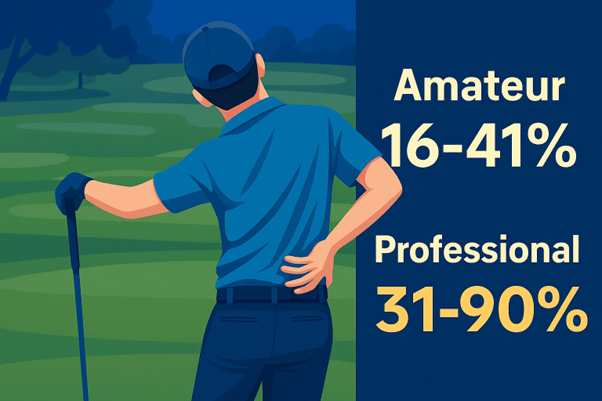 การเล่นกีฬากอล์ฟระหว่าง มือสมัครเล่น และ มืออาชีพ: ใครมีความเสี่ยงที่จะเกิดการบาดเจ็บมากกว่ากัน?