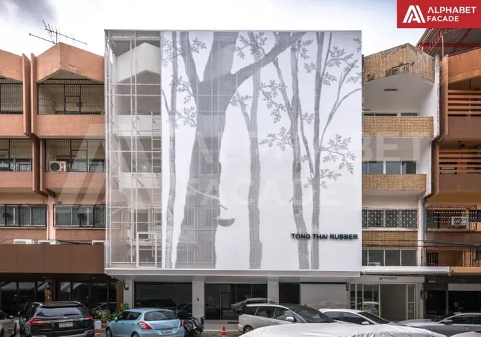 ฟาซาด (Facade) หรือ หน้ากากอาคาร (Facade Design) ไม่เพียงแต่ปกป้องอาคารจากสภาพแวดล้อมเท่านั้น แต่ยังสามารถสร้างลูกเล่นใหม่ ๆ ให้กับอาคารได้อีกด้วย