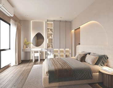 เฟอร์นิเจอร์ built in, ตกแต่งสำนักงาน
