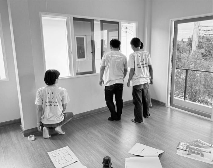 สอบถามรายละเอียดงาน วัสดุ ระยะเวลาในการทำงาน และเงื่อนไขการรับประกันจากผู้รับเหมาหรือบริษัทรับตกแต่งภายใน โดยบริษัทแอค เซส เซอรี่ จำกัด เรารับปรึกษาและประเมินราคาฟรี