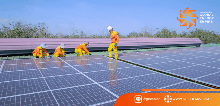 ติดโซลาร์เซลล์โรงงาน พร้อม optimizer เพิ่มความปลอดภัยขั้นกว่า