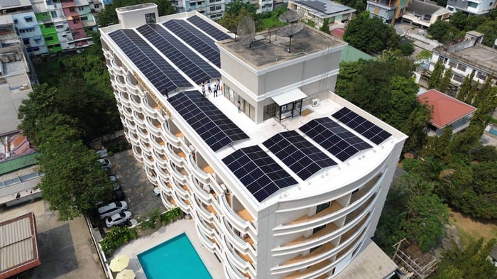 ข้อดีของการติดตั้งโซลาร์เซลล์ในโรงแรม