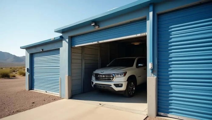 10x20 storage unit for vehicle storage in the southwest