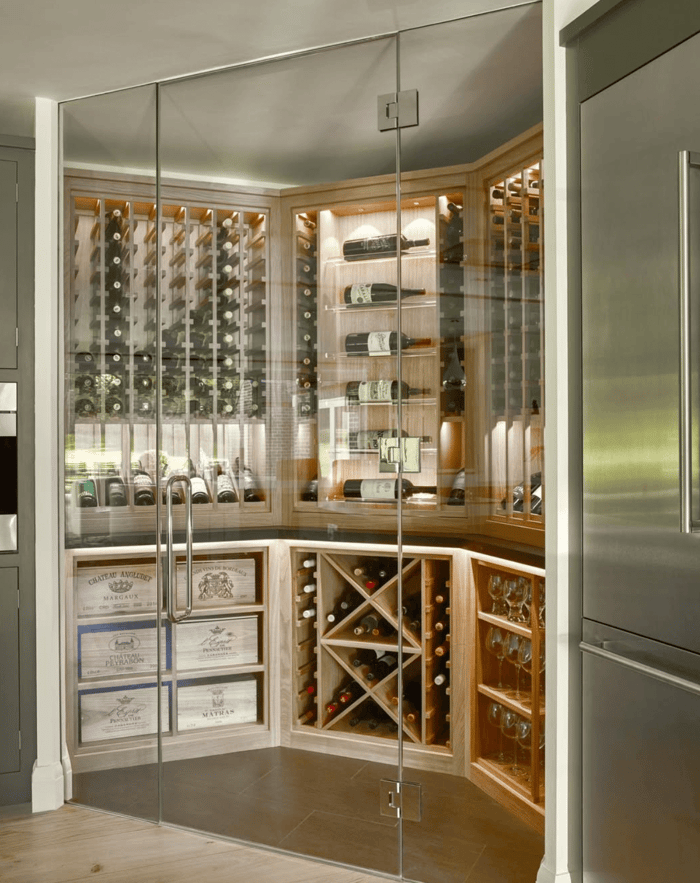 beautiful-kitchen-wine-storage