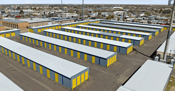 El Paso Winter Storage Tips Storage Star Storage Facility on Dyer Street Aerial