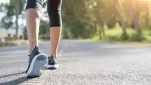 person walking in Lucedale Mississippi