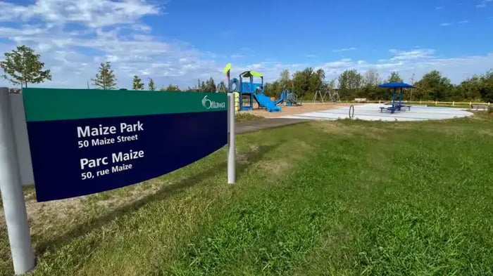 Maize Park in Stittsville, ON